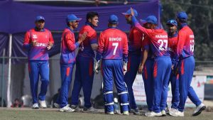 एसीसी प्रिमियर कप : युएईलाई ७ विकेटले हराउदै नेपाल विजयी