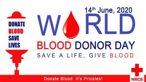 विश्व रक्तदाता दिवस : सुरक्षित रगत संकलनकालागि “एक घर एक रक्तदाता” अभियान