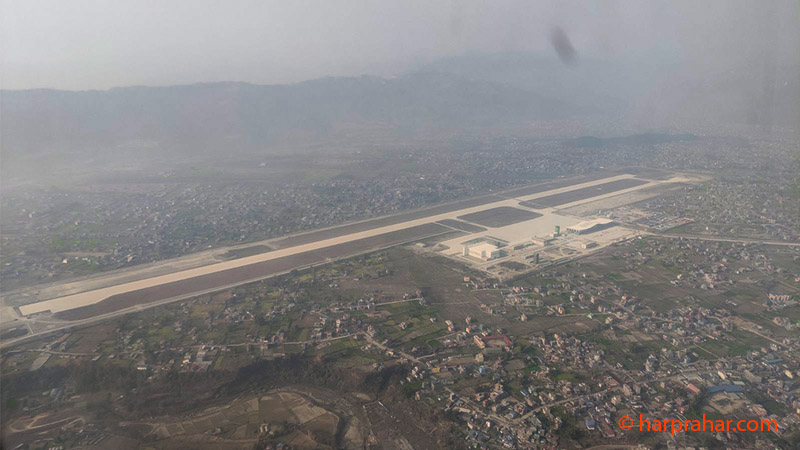 पोखरा क्षेत्रीय अन्तर्राष्ट्रिय विमानस्थल : ल्यान्डफिल साइट नसारेसम्म उडान असम्भव