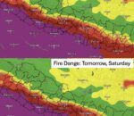 काठमाडौं धेरै प्रदूषित सहरको शीर्ष स्थानमा, शनिबारसम्म आगलागीको उच्च जोखिम