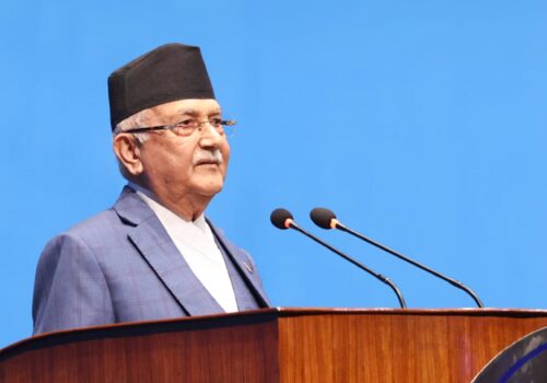 नेपालको शीर ढल्ने वा प्रतिष्ठा तल पर्नेगरी कुनै काम हुँदैन : प्रधानमन्त्री