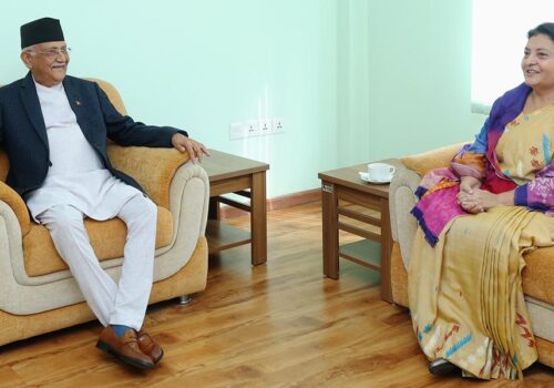 एमाले बैठकको निष्कर्ष : पूर्वराष्ट्रपति भण्डारी राजनीतिमा सक्रिय हुन नमिल्ने
