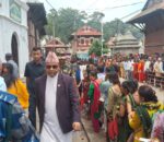 मन्त्री पाण्डेले गरे पशुपतिनाथको अनुगमन, दर्शनलाई व्यवस्थित बनाउन निर्देशन