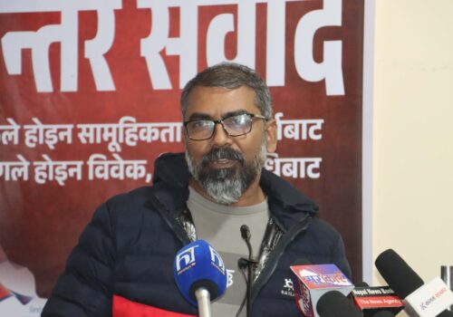 केपी ओलीले एमालेलाई बदनाम गराए : अरबिन्द्र सिंह